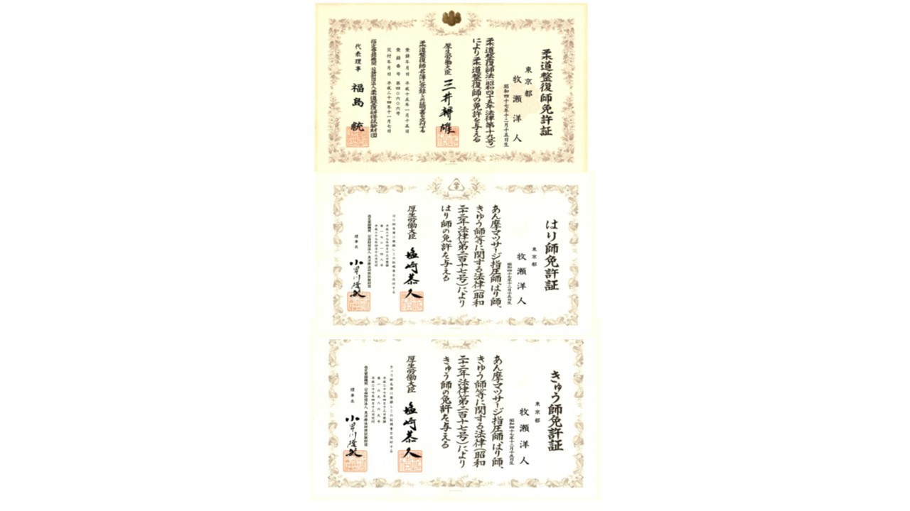 賞状